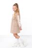 Girls' Dress – Demi-Season Casual Dress with «Convey a Smile» Print, Any season 6491-104-33 HC