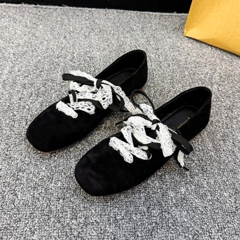 Fashion Lace Up Women Flats Shoes 2025 New Casual Sneaker Designer Classical Suede Fashion Woman Shoes Autumn Running Zapatilas De Mujer