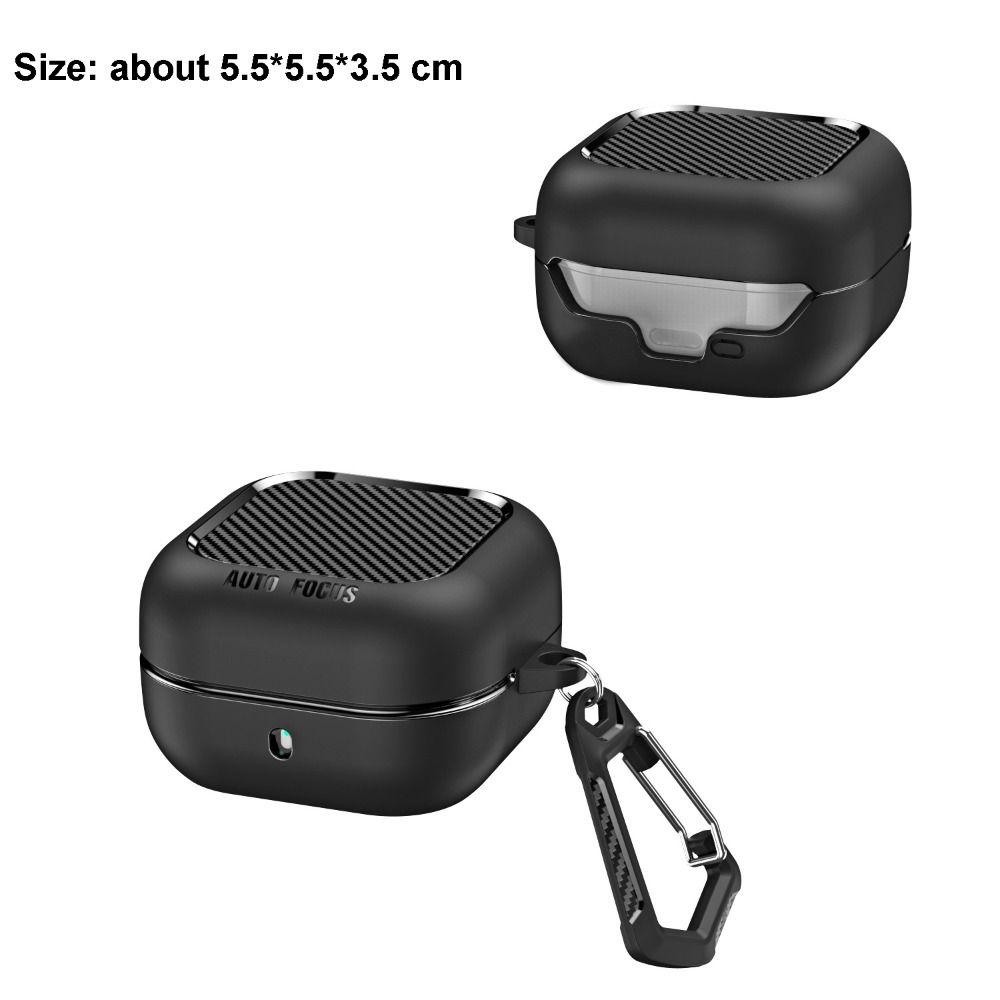 Mit Karabiner Schutzhülle Stoßfeste Kopfhörerhülle für Samsung Galaxy Buds4/4pro Reisegebrauch