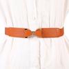 Elastic Waist Cincher for Women Adjustable Stretch Waist Belt with Decorative Buckle For Dresses Coats Jackets