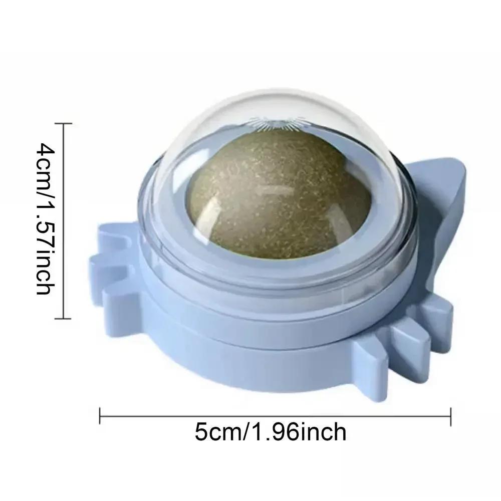 

Мячики с кошачьей мятой Забавное лакомство для кошек, которое можно лизать Мячики с кошачьей мятой Игрушка для котят, чтобы играть, грызть, чистить зубы Для зоотоваров Маленькие Средние Кошки синий