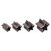 4PCS Pentagram Cutting Mold Alloy Steel Leather Punching Die Set with Storage Box for Handicrafts