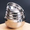 Jiemengzhe Double-Layer Insulated Stainless Steel Rice Bowl