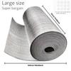 Rouleau Isolant Extra Long 500cm Feuille d'Aluminium Réfléchissante Double Face Bouclier Thermique Idéal pour Fenêtres Camping-cars Portes de Garage Toit de Pièce