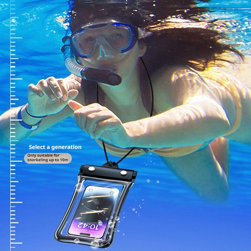 Universal Waterproof Cell Phone Bag Lightweight Portable Shipping Useful Drop Convenient E3A6