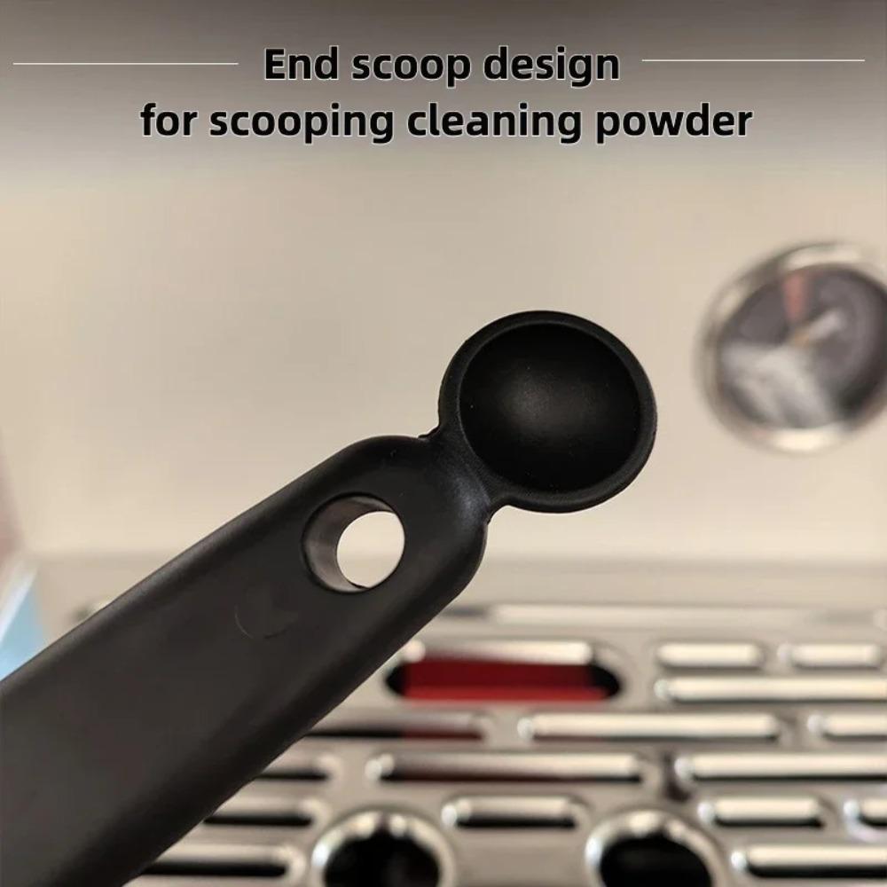 Silicone Coffee Machine Cleaning Brush Detachable Espresso Machine Cleaner  Cafe