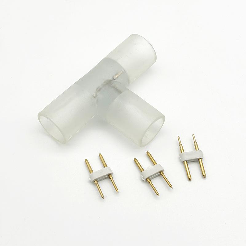 220V LED Strip Accessories: Switch Plug, Knob Dimmer, Connector, Connecting Wire, 24V Low-Voltage Corner