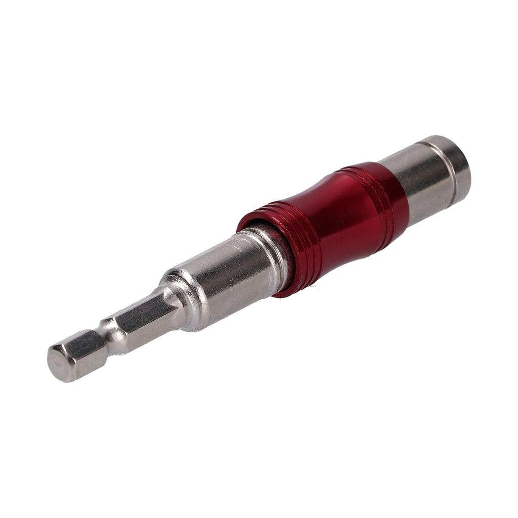 Hex Bit Tip Holder Chrome Vanadium Steel Self Locking Multi Angle Extension Rod for Electric Drill Screwdriver(Red