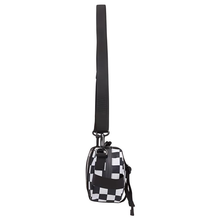 New Vans Polyester Shoulder Bag Crossbody Bag Regular Unisex Black & White VN000HZXDLR1