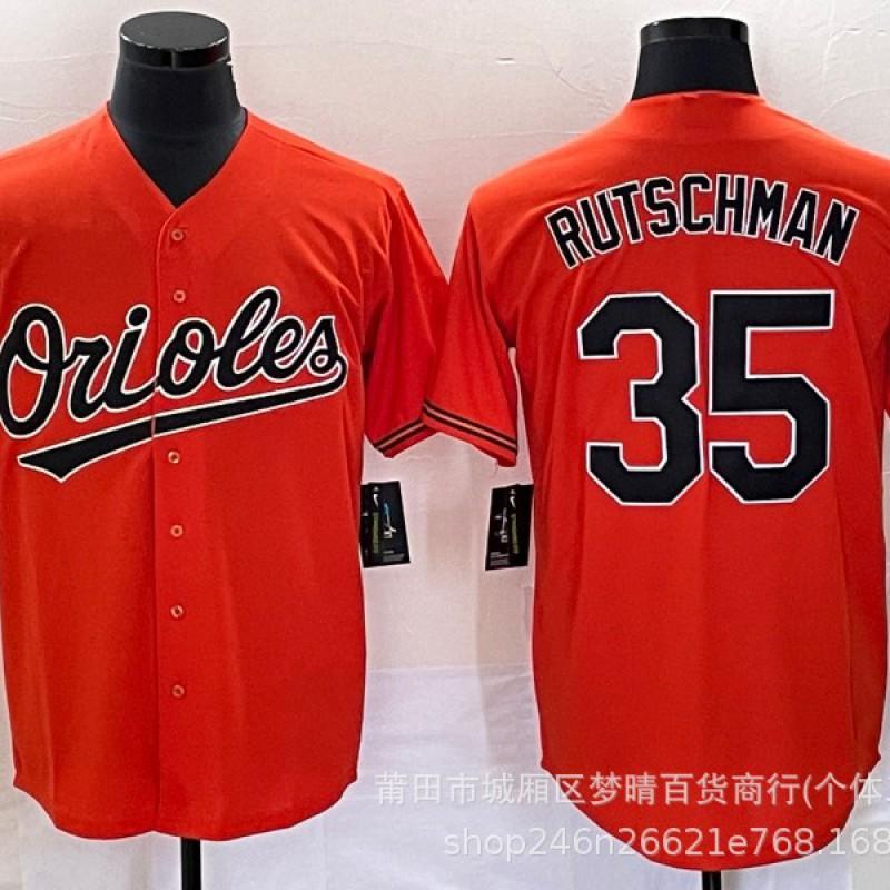Baltimore Orioles Baseball Jersey 2 35 RUTSCHMAN Elite Edition Male Fans