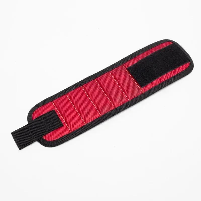 Magnetic Wristband for Holding Screws Tool Kit Belt Household Strong Magnets Adsorbent Nails Drilling Bits Wrist Men Gadgets Bag