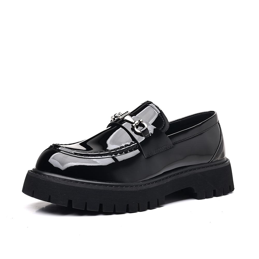 Fashion Classic Casual Shoes Thick Sole Men's Penny Loafers Slip-On Business Dress Shoes for Gentleman Business Flats Moccasins