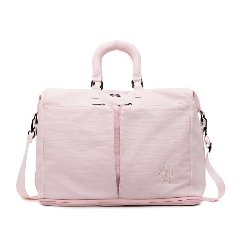 New large-capacity multi-functional travel bag women's wet and dry fitness bag portable business trip boarding luggage