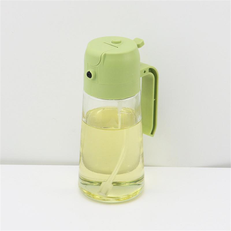 New Oil Spray Two-in-One Spray Oil Spray Bottle Seasoning Bottle Seasoning Bottle Household Kitchen Leak-Proof Oil Bottle