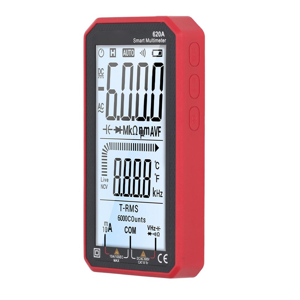 Digital Multimeter 6000 Counts Auto Ranging NCV Voltage Tester Current Resistance Meter Tool
