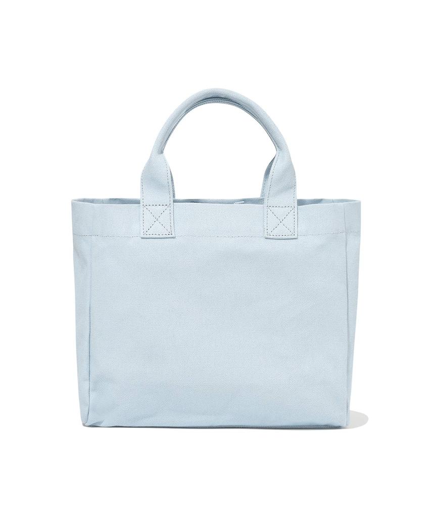 Covernat Woman Clover Heart Canvas Mini Tote Bag Blue