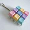 1/3/4/9 Tasten Tastatur Fidget Clicker Mechanische Tastatur Fidget Schlüsselanhänger Für Geschenke Zum Vertreiben der Langeweile (Ohne LED-Licht)