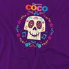Coco Girls Flower Skull T-Shirt