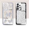Capa Retro Butterfly Pattern Phone Case for Samsung Galaxy A23 A33 A24 A34 A13 A73 5G A14 4G A25 A54 A15 Cover Clear Silicone