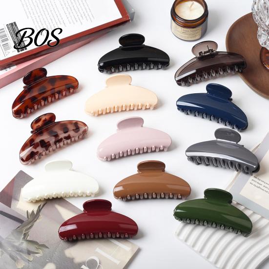 Cartoon Shape Hair Clip Large Shark Claw, Leopard Pattern Clip, Firm Grip Claw Shower Back Head for Daily Party Outing