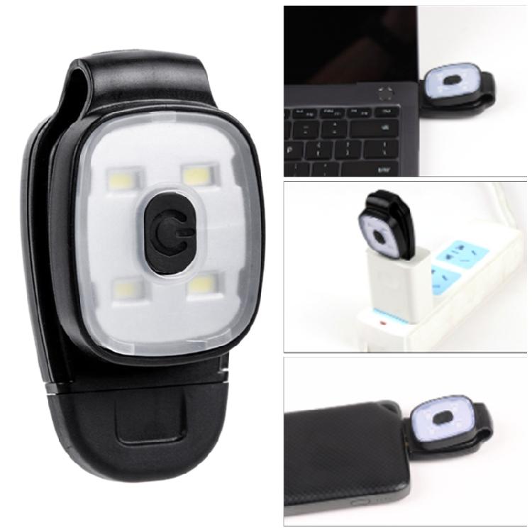 Rechargeable Night Lights Clip on Small Headlamps Running Lights Night Running Chest Lights for Running, Jogging