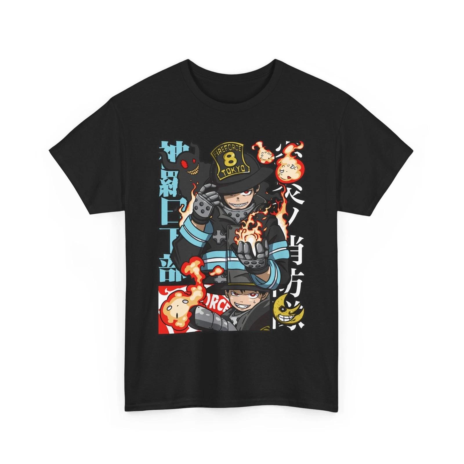 Fire Force Benimaru Shinmon Shinra Kusakabe Enen no Shouboutai Унисекс футболка M