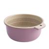 Thickened Double-Layer Kitchen Drain Basket – Multi-Use Vegetable & Fruit Washing Set