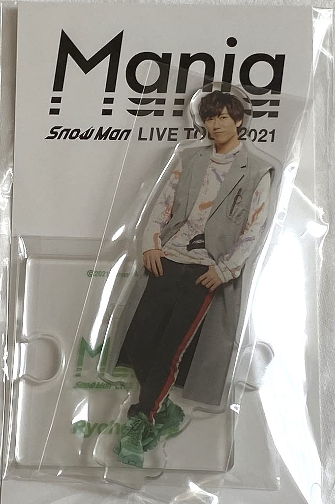 

Snow Man Stand Live Tour 2021 Mania Официальные товары Johnny&Associates. [Акрил (Рёхей Абэ)]