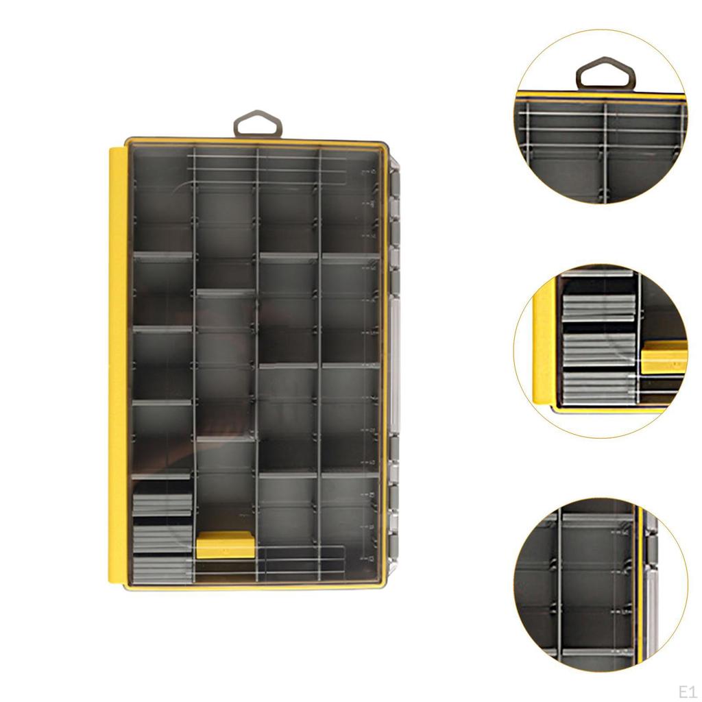with Removable Dividers Comfortable Bait Box Waterproof Lightweight