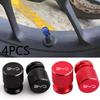 4pcs Aluminum Car Wheel Tire Valve Cap Covers For BYD Atto 3 Act 3 Tang F3 E6 Dmi Yuan Song Plus EV2022 2023 Car Accessories