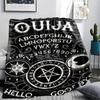1PC Psychic Board Print Flannel Blanket, High Quality All Seasons, Home Decor, Warmth and Comfort, Perfect for Christmas Gifts