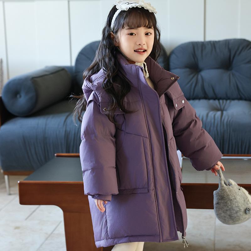 Winter Coats for Girls and Boys: Long, Thick, and Warm Down Jackets for Children.