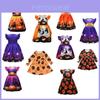 Vestido de Princesa para Meninas O Estranho Mundo de Jack Halloween Cosplay Saia