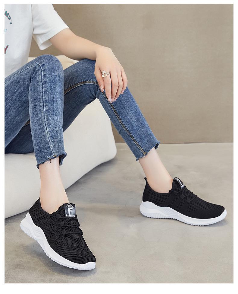 Women's Breathable Soft Sole Sneakers - 2025 Style, Gift-Ready Cross-Border Fashion.