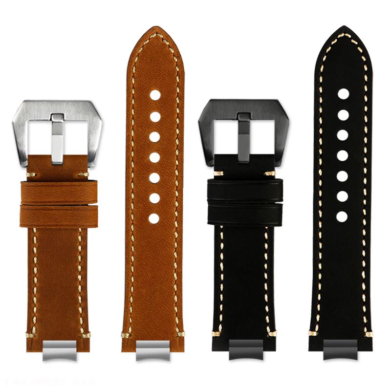 Mtg B3000 New style metal Adapter For Casio Mtg-b3000b/bd Men Watchband Quick Release Retro Genuine Leather Watch Strap bracelet