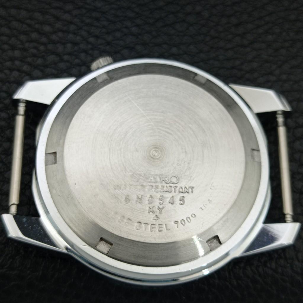 AUTOMATIC VINTAGE REFURBISHED SEIKO 5 JAPAN MENS BROWN DIAL WATCH a445674-1
