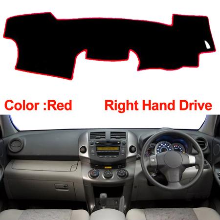 

TAIJS Car Dashboard Cover For Toyota Old RAV4 2006 2007 2008 2009 2010 2011 2012 Sun Shade DashMat Dash Board Cover Carpet фіолетовий