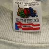 FRUIT OF THE LOOM 90s Made in USA Old Betty Boop Long sleeve sweat trainer Men's Used