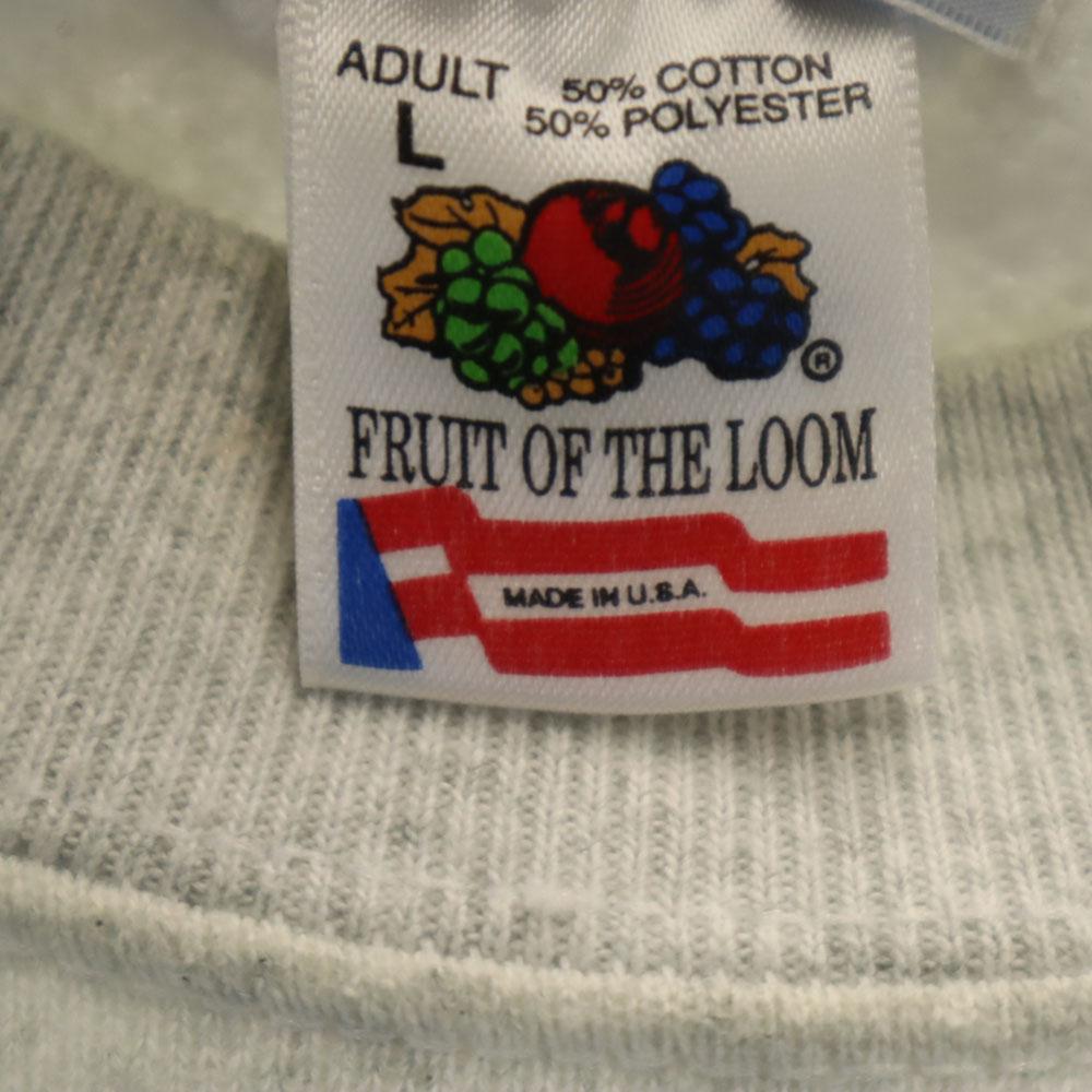 FRUIT OF THE LOOM 90s Made in USA Old Betty Boop Long sleeve sweat trainer Men's Used