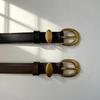 Women's High-End Korean Style Decorative Alloy Buckle Belt for Jeans