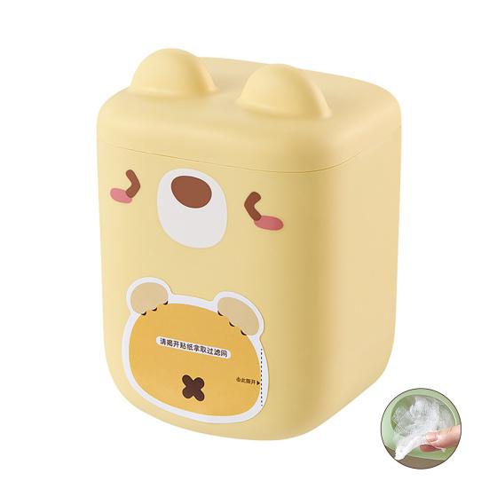 100 ks Jednorázové síťky do dřezu Proti ucpávání Sáček na odpadky pro kuchyňský dřez Sítko Čištění odtokového otvoru Sítka