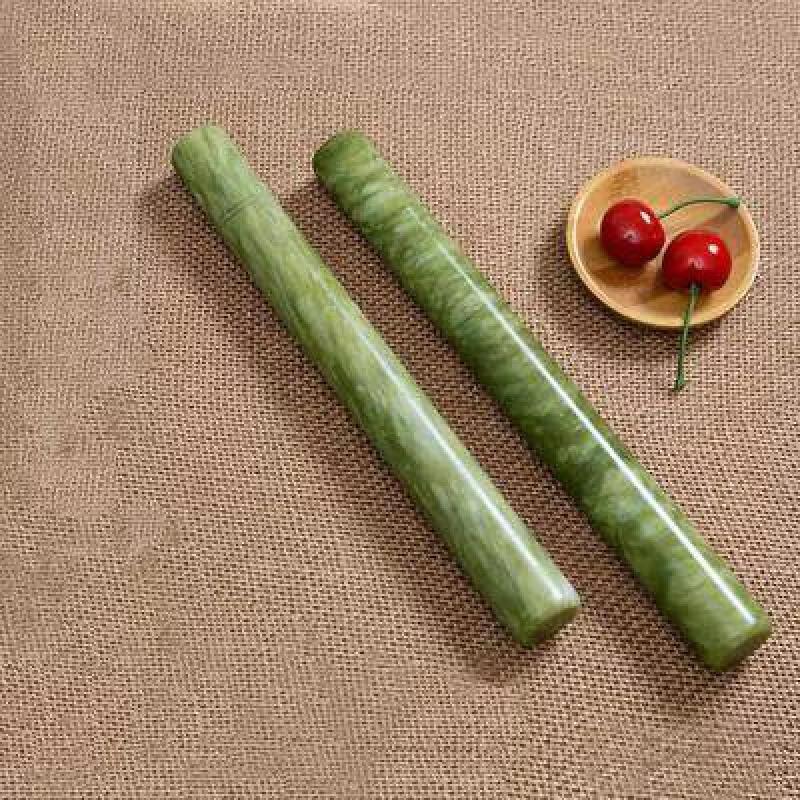 Thickened Household Jade Rolling Pin