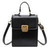 High-end Small Bag Women's New Portable Trendy One-shoulder Crossbody Vertical Simple Underarm Bag Small Square Bag