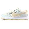 Dunk Low Top Skateboard Shoes Men's Beige Blue DV0831-003(Team79-)