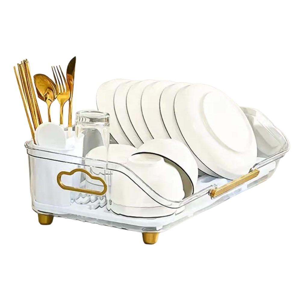 Tableware Storage Cutlery Holder Chopstick Basket Tube Bowl Storage Shelf  Bathroom
