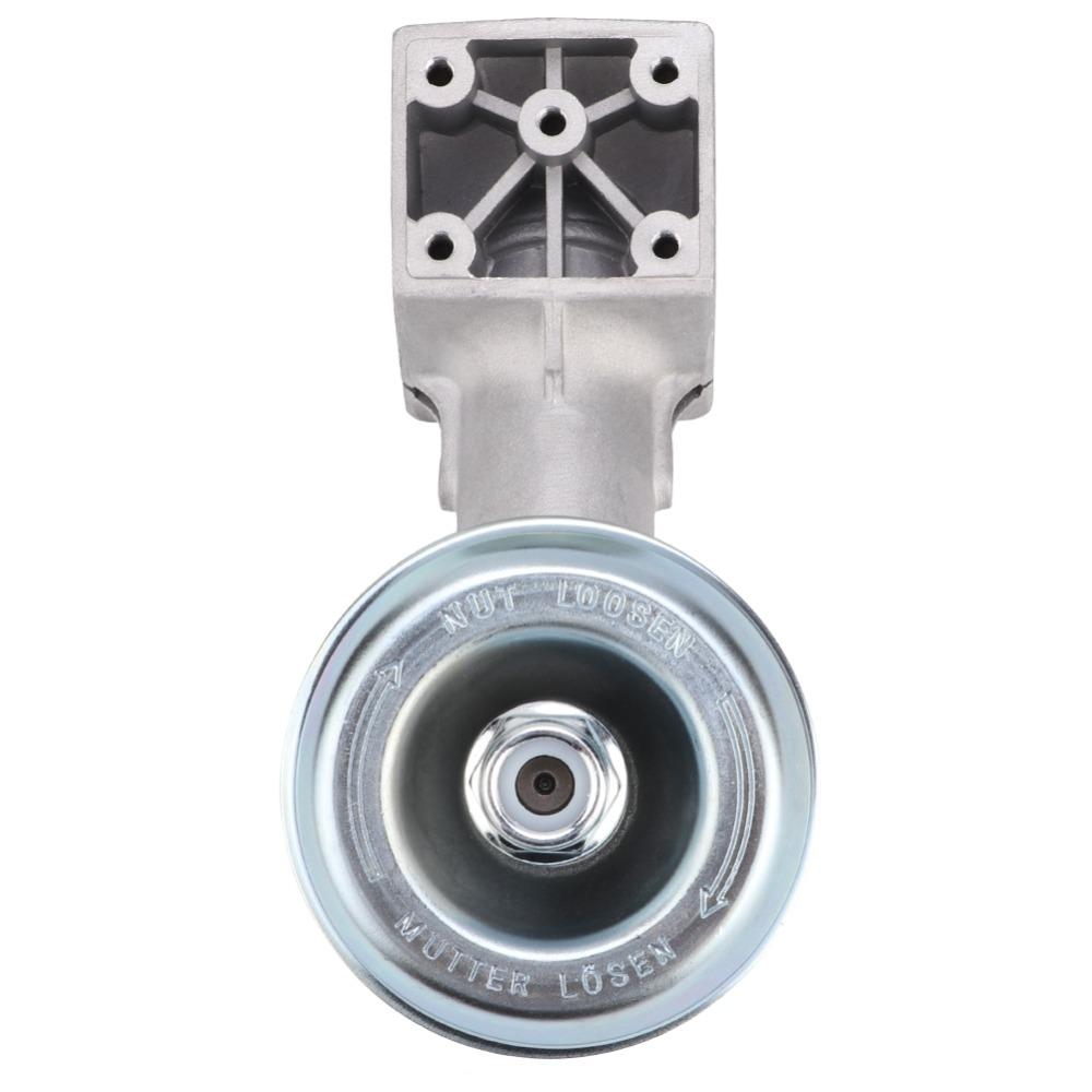 Silver Gearbox Gear Head Metal Replacement Gear Head Durable Brush Cutter Gearbox