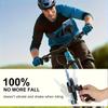 Bike Phone Holder, Heavy Duty Anti-Vibration Handlebar Mount, Universal Cell Phone Bracket for iPhone Samsung All Smartphones