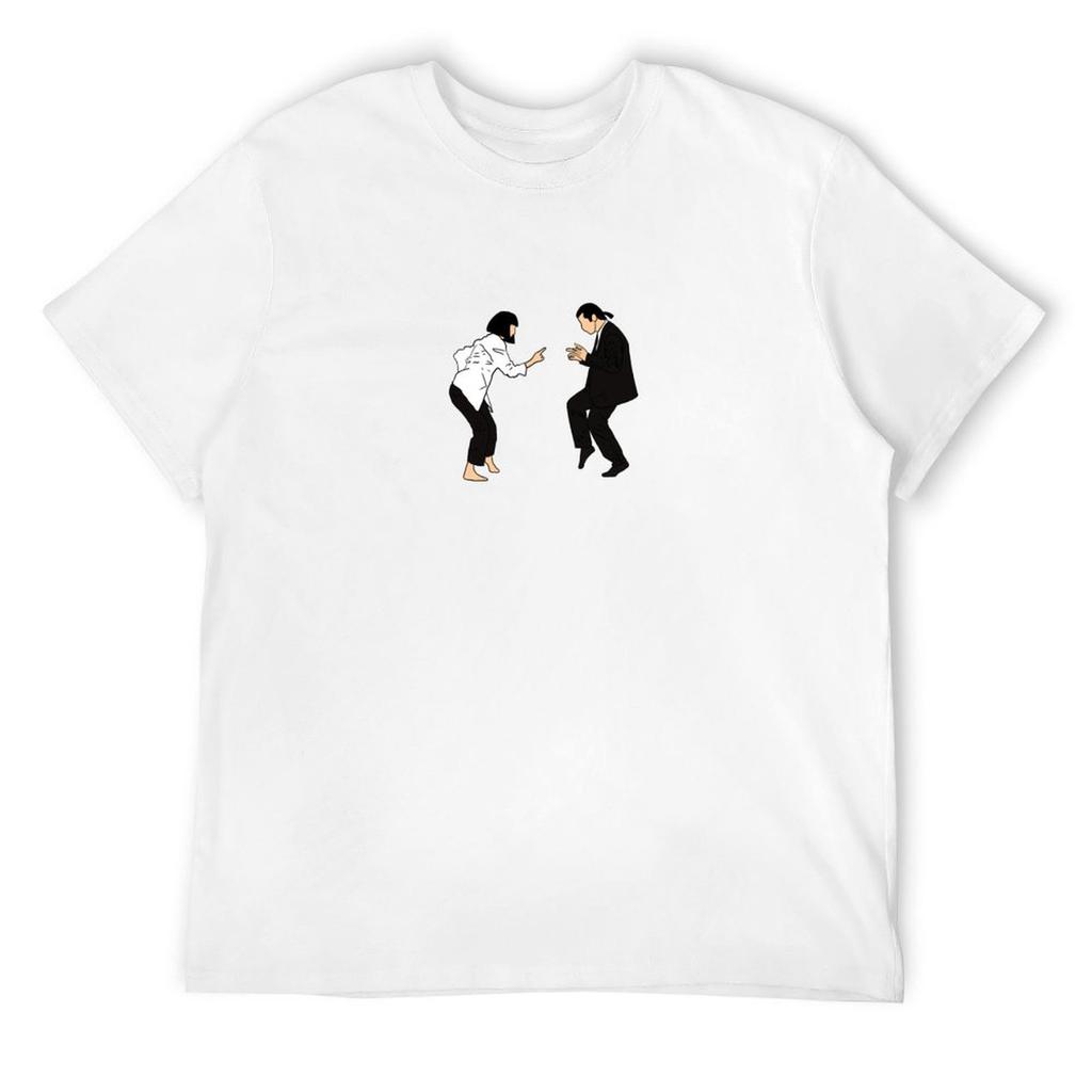 Pulp Fiction | Dancing Scene | Transparent T-Shirt Cute Clothes New Edition Cheap Stuff Mens Graphic T-shirts Pack