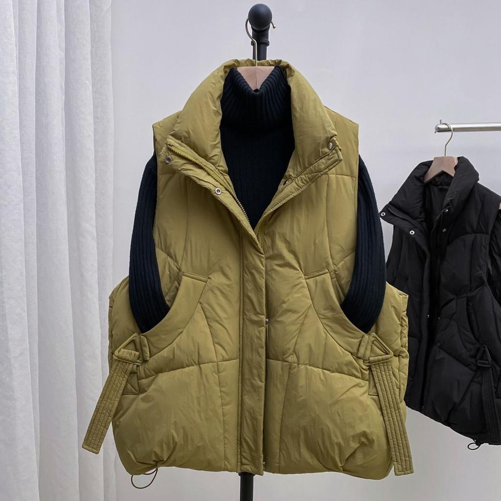 Autumn and Winter Down Vest Women's Fashion Ladies Down Jacket Vest Jacket Trend