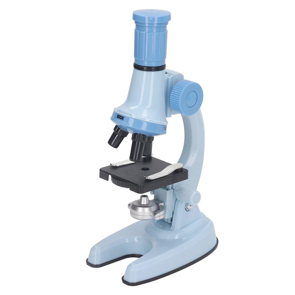 Kids Microscope Set Clr Image Source Science Educational Magnifier Toy with LED Light